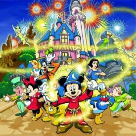 Puzzle magnetic -Clubul lui Mickey 1